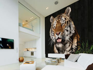 POLYGON TIGER - Washable nonwoven wallpaper by Architects Paper - view 3